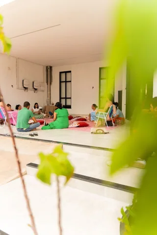 Encontro da Roda de Gestante conduzido por Stephany Falcão